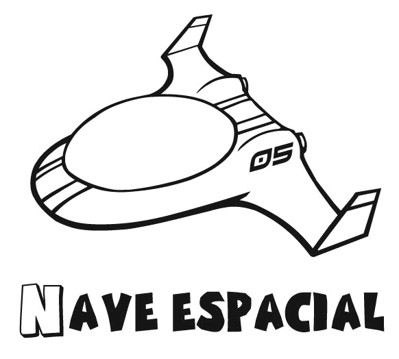 Colorear una nave espacial