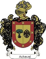 Escudo del apellido Achaval