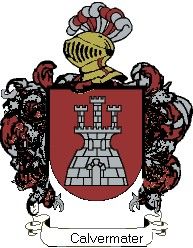 Escudo del apellido Calvermater