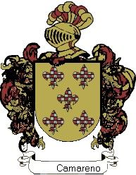 Escudo del apellido Camareno