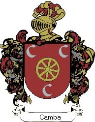 Escudo del apellido Camba