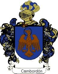 Escudo del apellido Cambordón