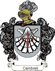 Escudo del apellido Cambreli