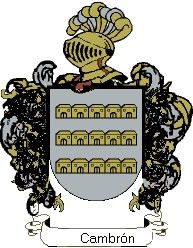 Escudo del apellido Cambrón