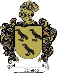 Escudo del apellido Camedo