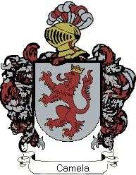 Escudo del apellido Camela