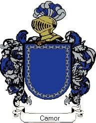 Escudo del apellido Camor