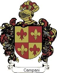 Escudo del apellido Campani