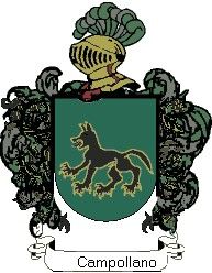 Escudo del apellido Campollano