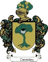 Escudo del apellido Canadeu