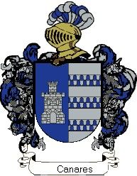 Escudo del apellido Canares