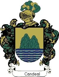 Escudo del apellido Candeal