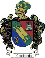 Escudo del apellido Candelaria