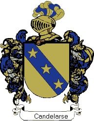 Escudo del apellido Candelarse