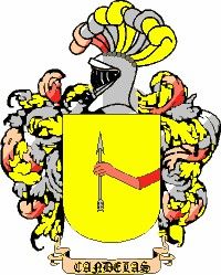 Escudo del apellido Candelas