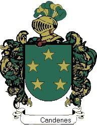 Escudo del apellido Candenes