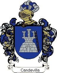 Escudo del apellido Candevilla