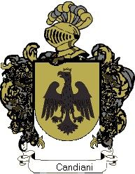 Escudo del apellido Candiani