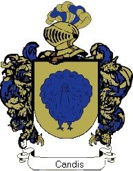 Escudo del apellido Candis