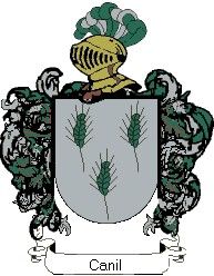 Escudo del apellido Canil