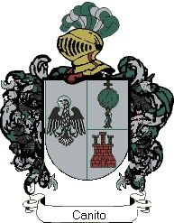 Escudo del apellido Canito