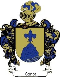 Escudo del apellido Canot