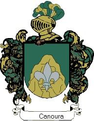 Escudo del apellido Canoura