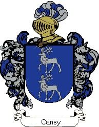 Escudo del apellido Cansy