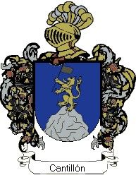 Escudo del apellido Cantillón