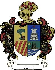 Escudo del apellido Cantín