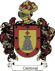 Escudo del apellido Cantonal