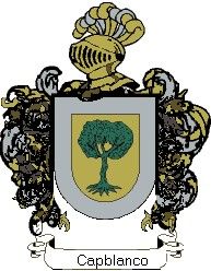 Escudo del apellido Capblanco