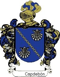 Escudo del apellido Capdebón