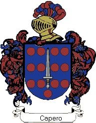 Escudo del apellido Capero