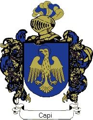 Escudo del apellido Capi