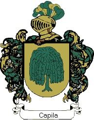 Escudo del apellido Capila