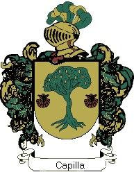 Escudo del apellido Capilla