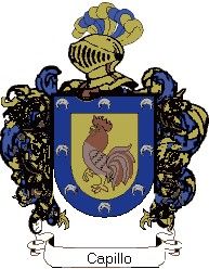 Escudo del apellido Capillo