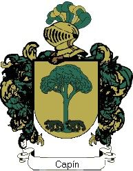 Escudo del apellido Capín