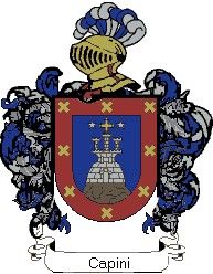 Escudo del apellido Capini