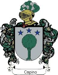 Escudo del apellido Capino