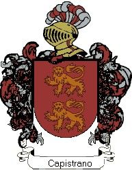 Escudo del apellido Capistrano