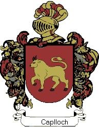 Escudo del apellido Caplloch