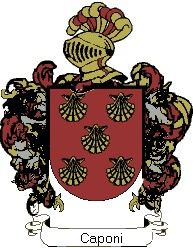 Escudo del apellido Caponi