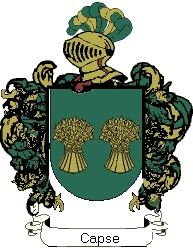 Escudo del apellido Capse