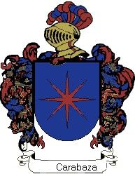 Escudo del apellido Carabaza