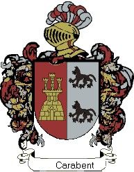 Escudo del apellido Carabent