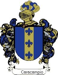 Escudo del apellido Caracampio