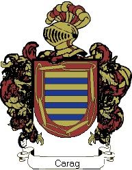 Escudo del apellido Carag