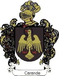 Escudo del apellido Carande